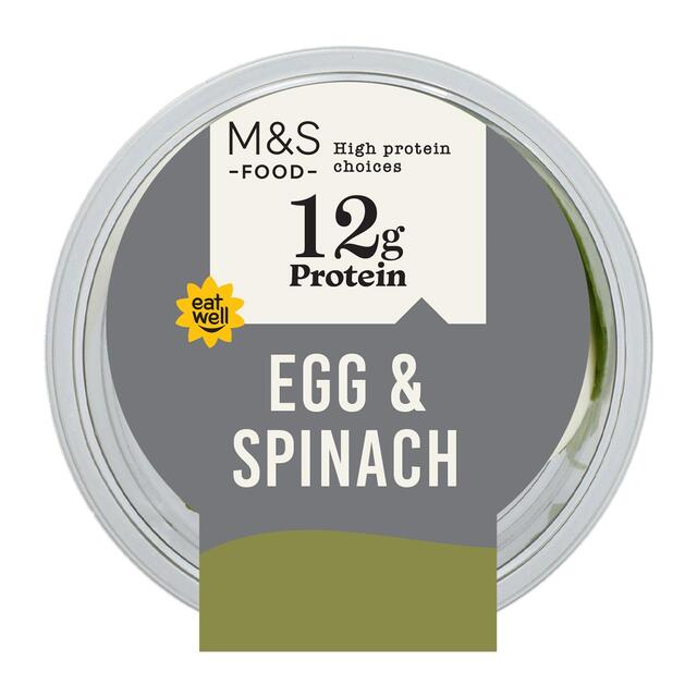 M&S Egg & Spinach Pot