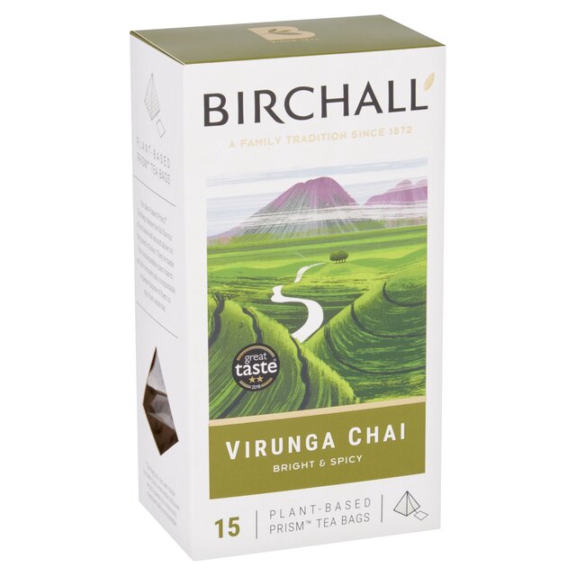 Birchall Virunga Chai - 15 Prism Tea Bags thumbnail 6