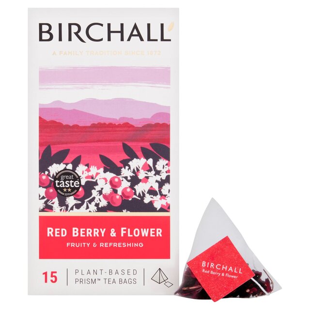 Birchall Red Berry & Flower Tea Bags thumbnail 2