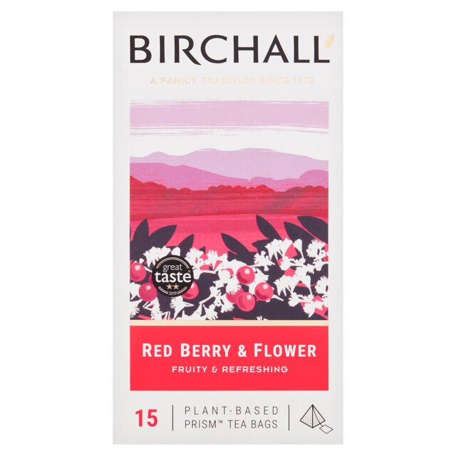 Birchall Red Berry & Flower Tea Bags thumbnail 3