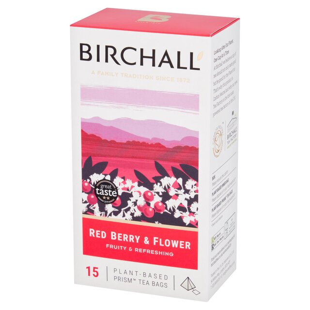 Birchall Red Berry & Flower Tea Bags thumbnail 5