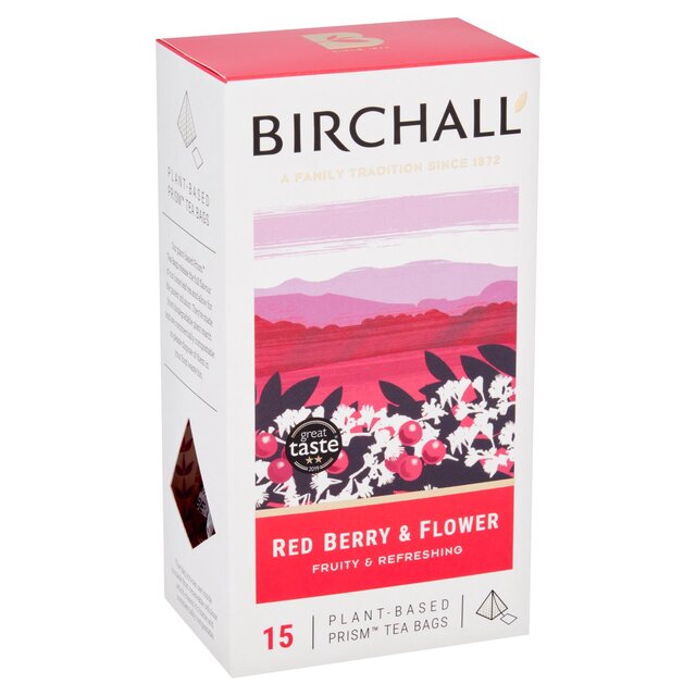 Birchall Red Berry & Flower Tea Bags thumbnail 6