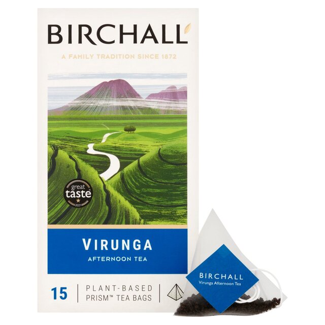 Birchall Virunga Afternoon Tea - 15 Prism Tea Bags thumbnail 2