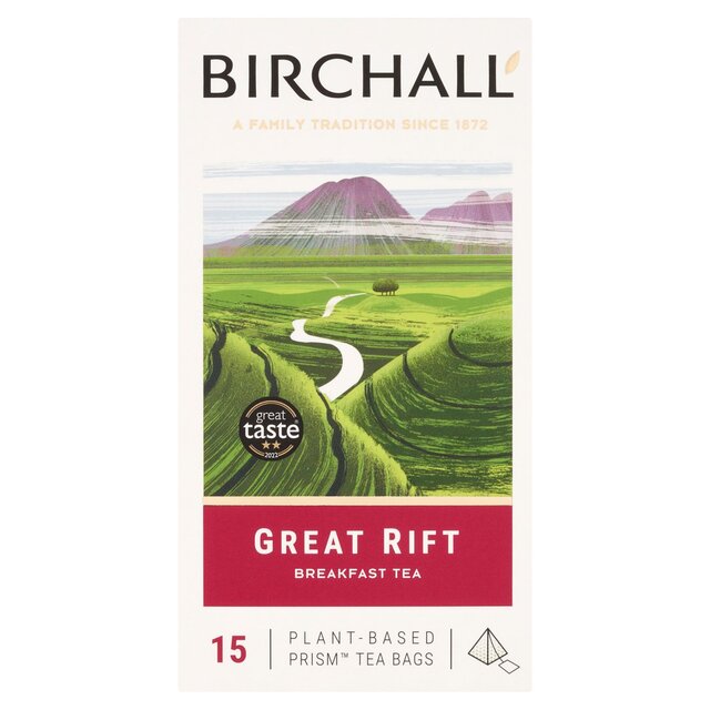 Birchall Great Rift Breakfast Blend - 15 Prism Tea Bags thumbnail 3