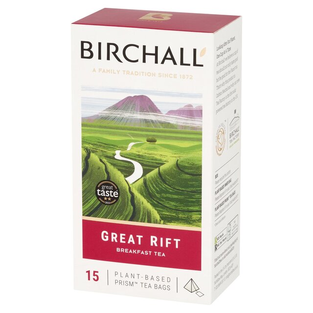Birchall Great Rift Breakfast Blend - 15 Prism Tea Bags thumbnail 4