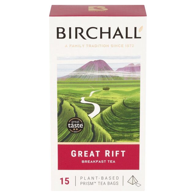 Birchall Great Rift Breakfast Blend - 15 Prism Tea Bags thumbnail 5