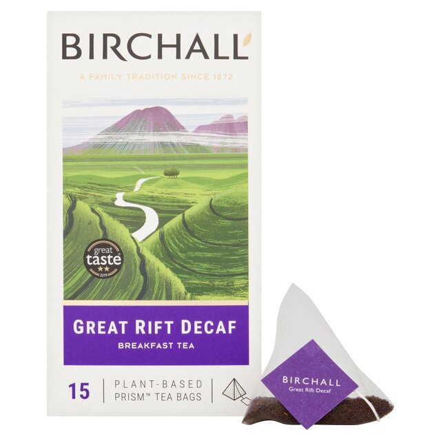 Birchall Great Rift Decaf - 15 Prism Tea Bags thumbnail 2
