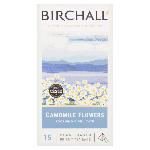 Birchall Camomile Flowers Tea Bags thumbnail 3