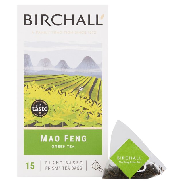 Birchall Mao Feng Green Tea Bags thumbnail 2