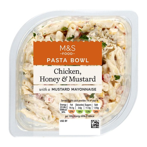 M&S Honey Mustard Chicken Pasta Salad thumbnail 2