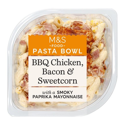 M&S BBQ Chicken, Bacon & Sweetcorn Pasta Salad