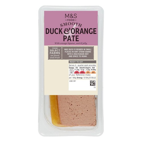 M&S Smooth Duck & Orange Pate thumbnail 3