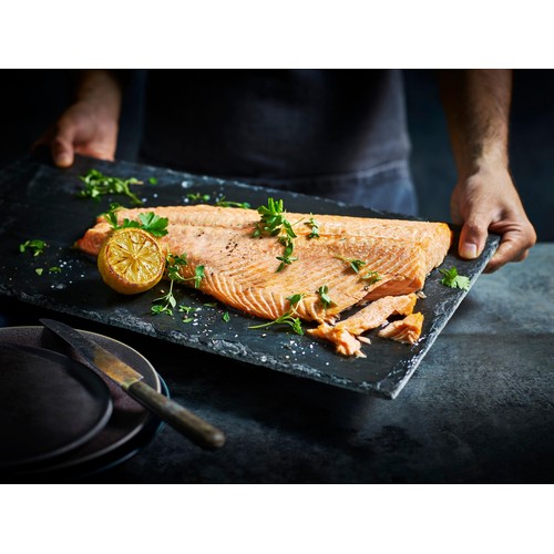 M&S Scottish Salmon Fillet Joint Skin On thumbnail 3
