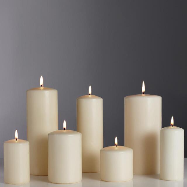 M&S Wide Pillar Candle thumbnail 2
