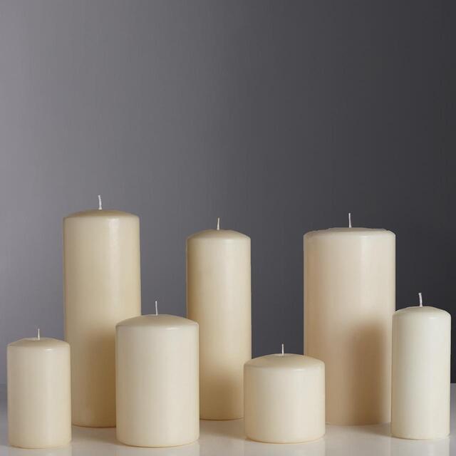 M&S Wide Pillar Candle thumbnail 3