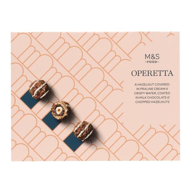 M&S Operetta Milk Chocolate Coated Hazelnuts
