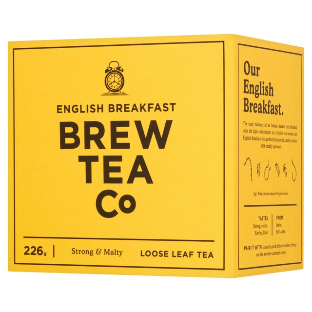 Brew Tea Co English Breakfast Loose Leaf Tea