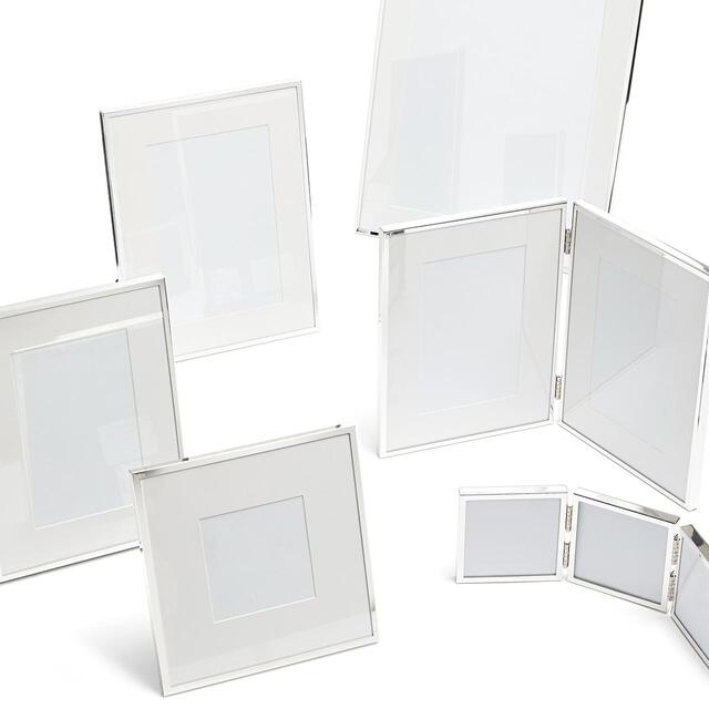 M&S Elegant Metal Photo Frame, Silver 4X6in thumbnail 4