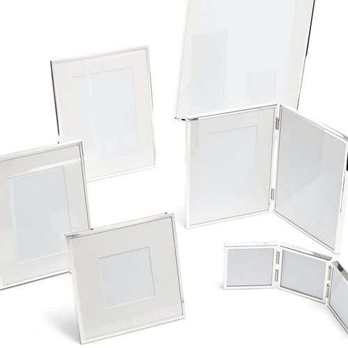 M&S Elegant Metal Photo Frame, Silver 5X7in thumbnail 4