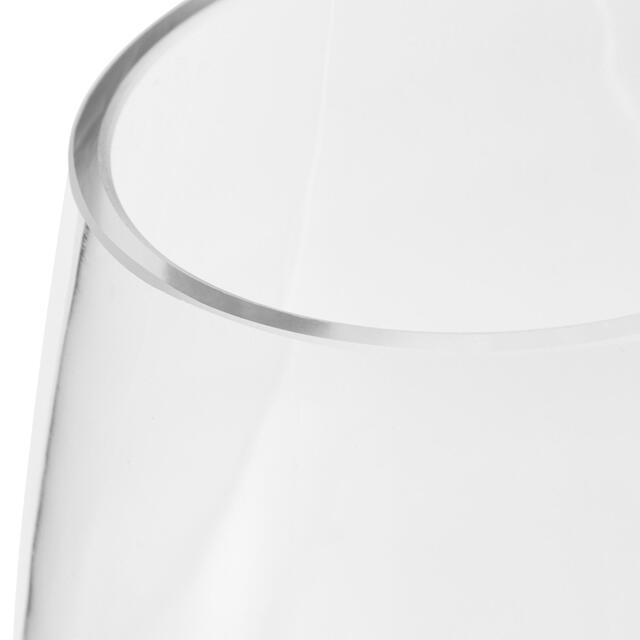 M&S Teardrop Glass Flower Vase, Medium thumbnail 2