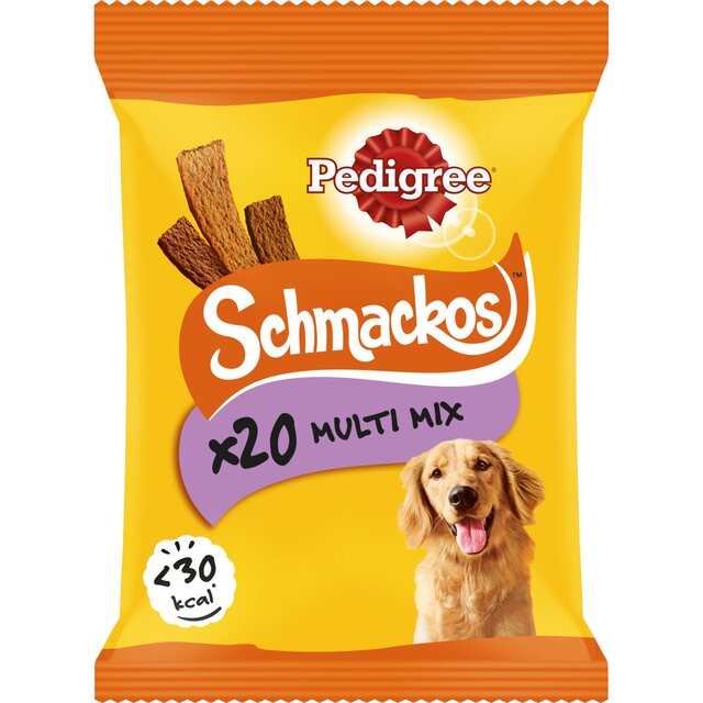Pedigree Schmackos Adult Dog Treats Meat Mix