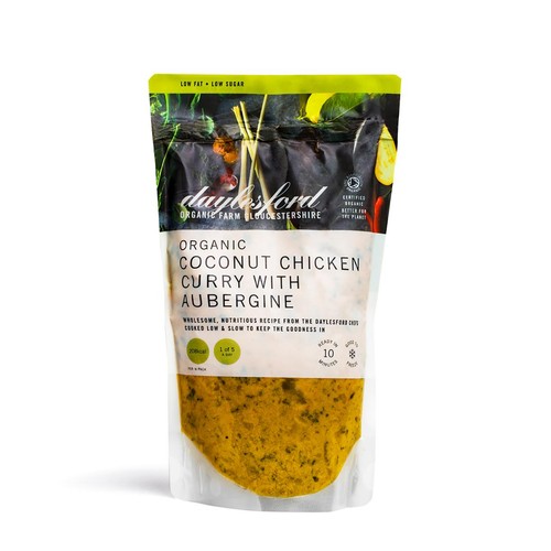 Daylesford Organic Coconut Chicken Curry with Aubergine