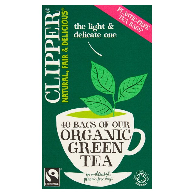 Clipper Organic & Fairtrade Green Tea thumbnail 2