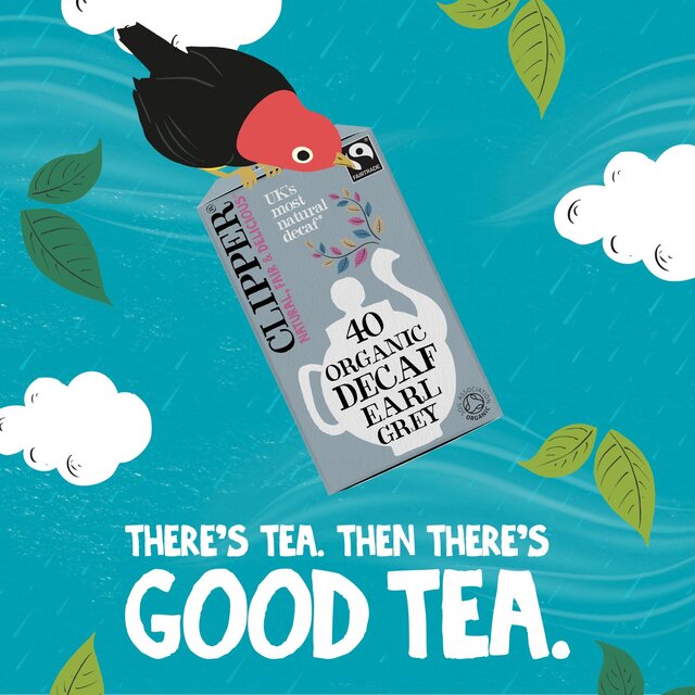 Clipper Organic & Fairtrade Decaffeinated Earl Grey Tea thumbnail 2