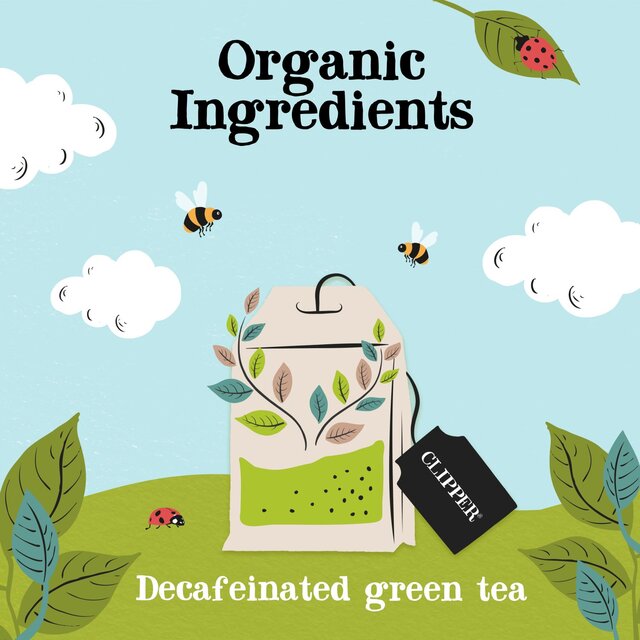 Clipper Organic & Fairtrade Decaffeinated Green Tea thumbnail 10