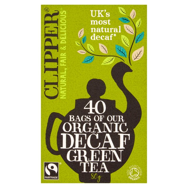 Clipper Organic & Fairtrade Decaffeinated Green Tea thumbnail 2