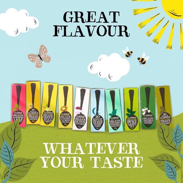 Clipper Organic & Fairtrade Decaffeinated Green Tea thumbnail 6