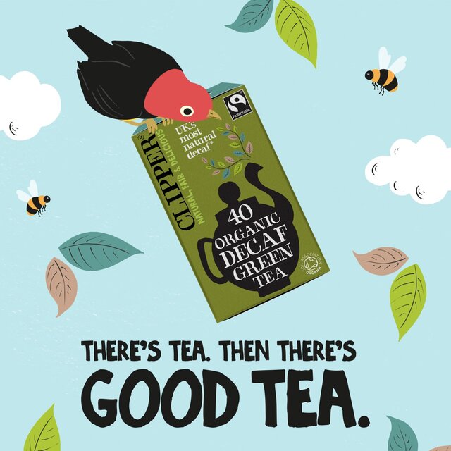 Clipper Organic & Fairtrade Decaffeinated Green Tea thumbnail 9