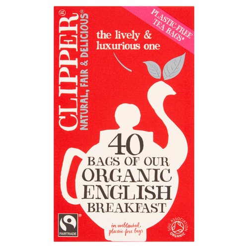 Clipper Organic & Fairtrade English Breakfast Tea thumbnail 2