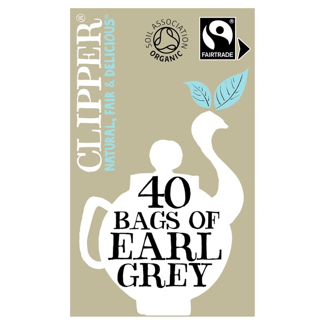 Clipper Organic & Fairtrade Earl Grey Tea Bags