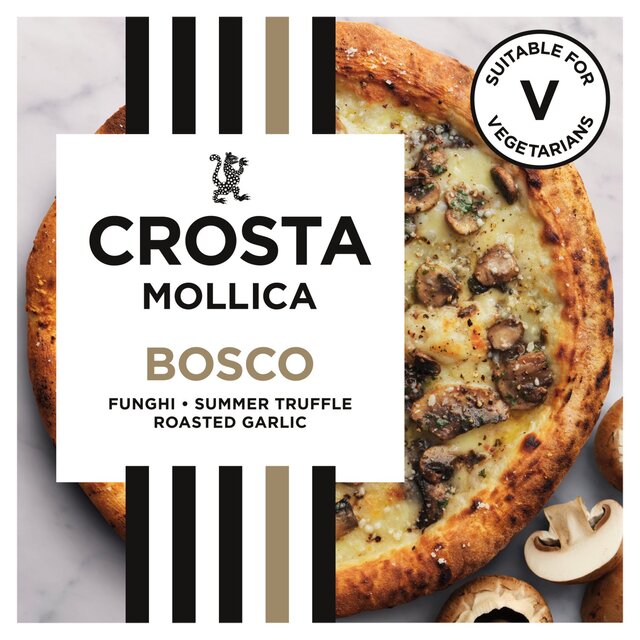 Crosta & Mollica Bosco Sourdough Pizza with Truffle & Mushrooms