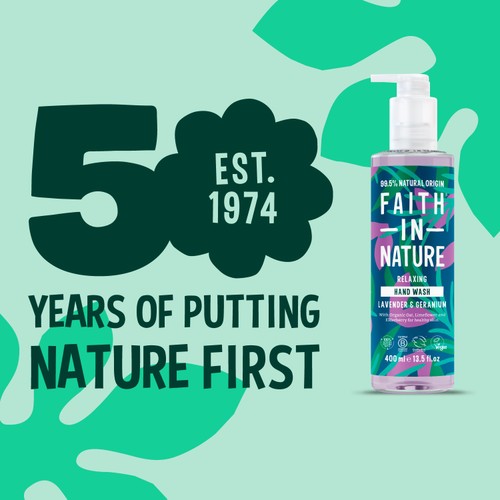 Faith in Nature Lavender & Geranium Hand Wash thumbnail 3