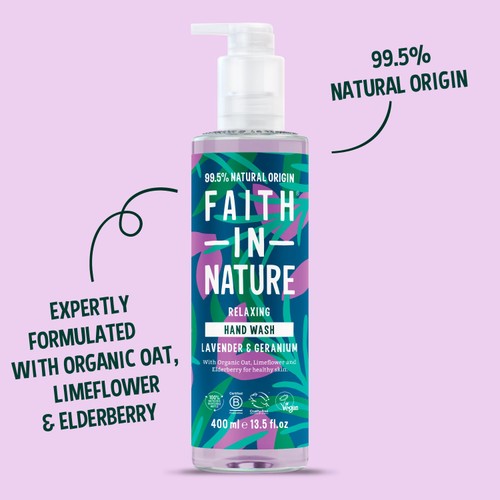 Faith in Nature Lavender & Geranium Hand Wash thumbnail 6