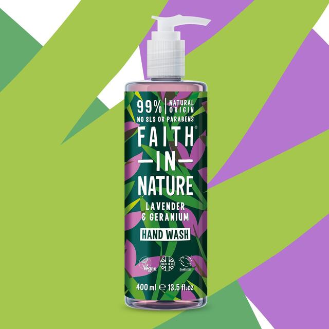 Faith in Nature Lavender & Geranium Hand Wash thumbnail 3