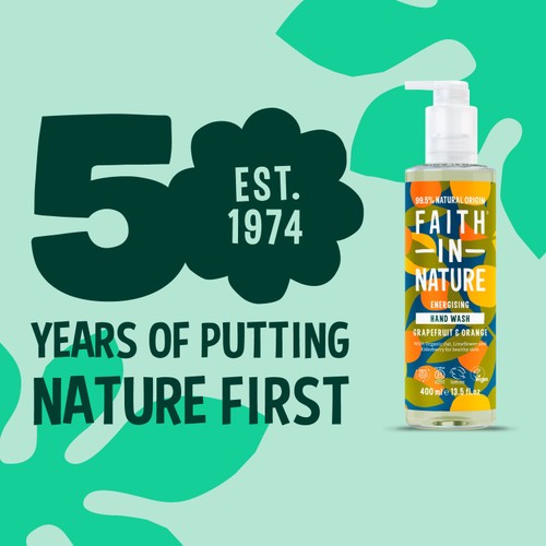 Faith in Nature Grapefruit & Orange Hand Wash thumbnail 3