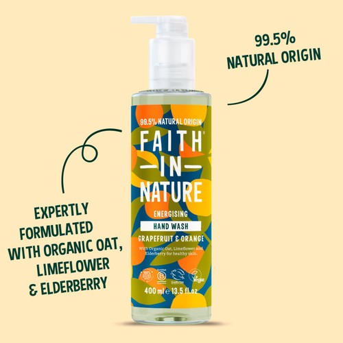 Faith in Nature Grapefruit & Orange Hand Wash thumbnail 6
