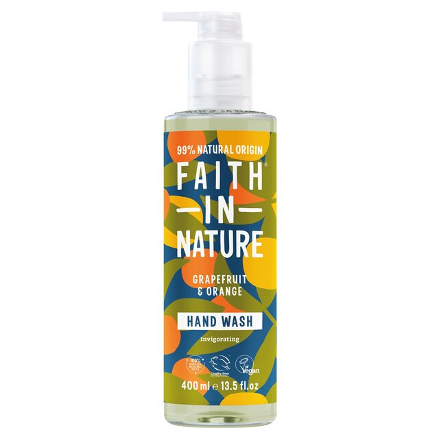 Faith in Nature Grapefruit & Orange Hand Wash thumbnail 2