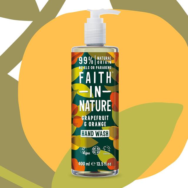 Faith in Nature Grapefruit & Orange Hand Wash thumbnail 4