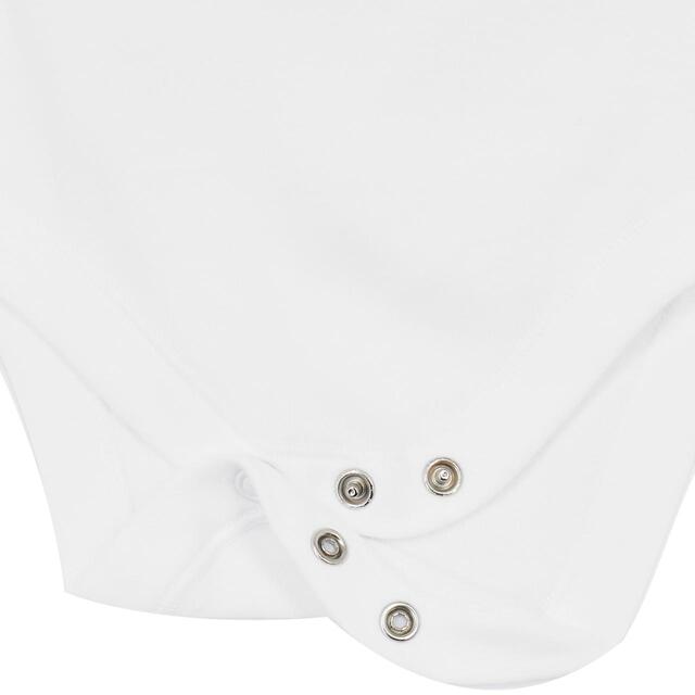 M&S Cotton Short Sleeve Bodysuits, 7 Pack, White thumbnail 4