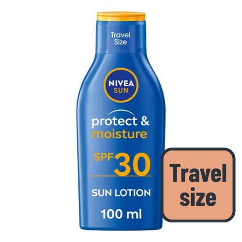 NIVEA SUN Protect & Moisture SPF 30 Sun Lotion Travel Size thumbnail 2