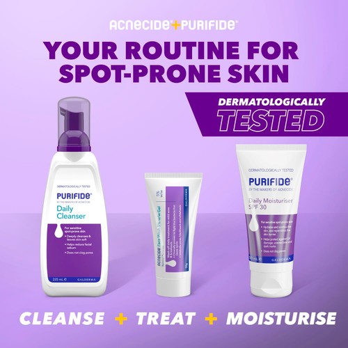 Acnecide Face Wash Treatment with Benzoyl Peroxide thumbnail 5