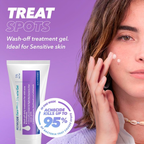 Acnecide Face Wash Treatment with Benzoyl Peroxide thumbnail 6