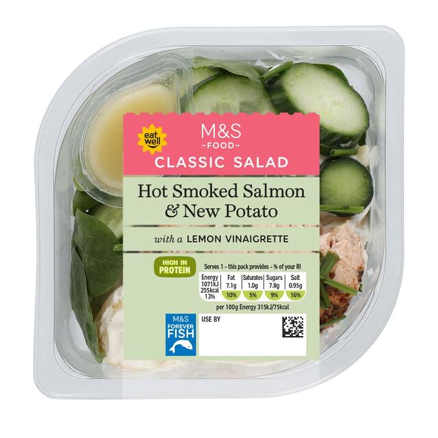 M&S Hot Smoked Salmon & New Potato Salad thumbnail 2