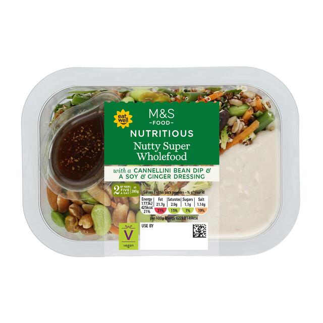 M&S Plant Kitchen Nutty Super Wholefood Salad thumbnail 2
