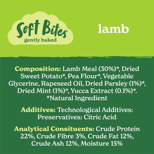 Forthglade Natural Grain-Free Soft Bite Treats with Lamb thumbnail 4