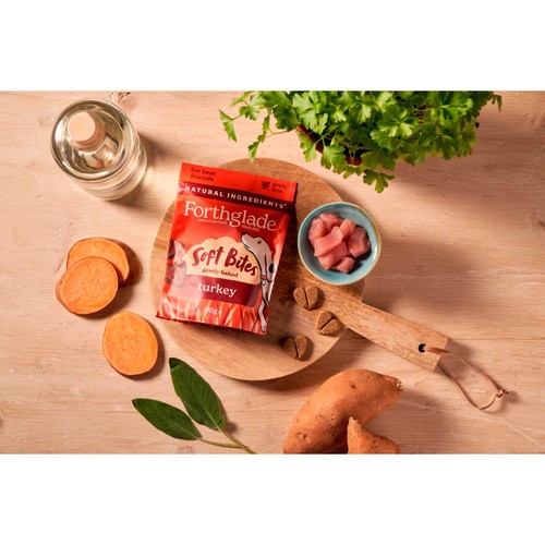 Forthglade Natural Grain-Free Soft Bite Treats with Turkey thumbnail 4